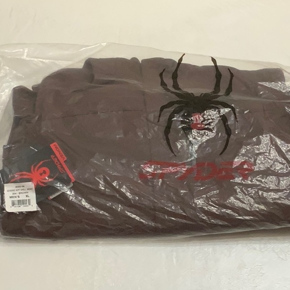 Spyder ADVERSE SOFT SHELL JACKET - Brown - Picture 16 of 16